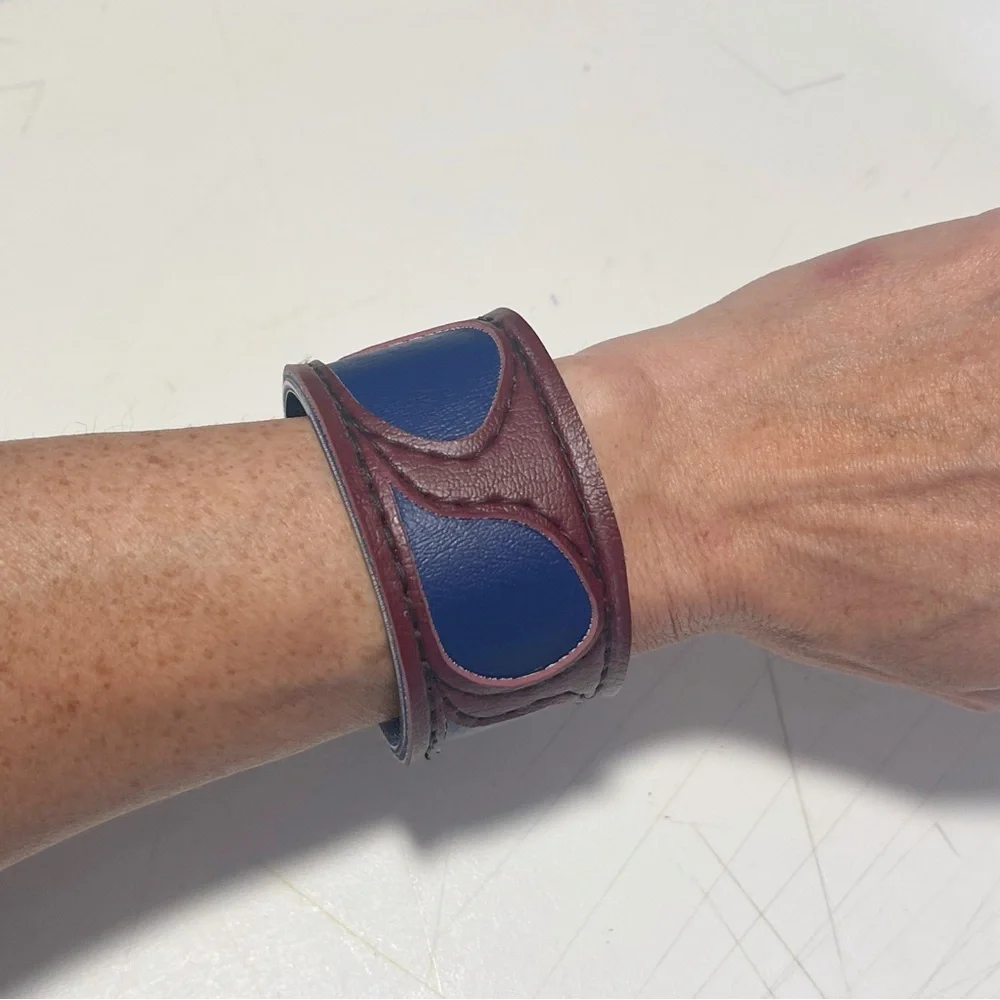 Handmade Vinyl Cuff - Picture 1 of 9